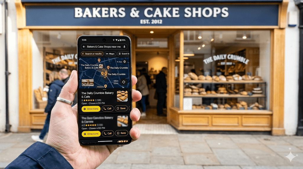 Bakers & Cake Shops GMB Growth